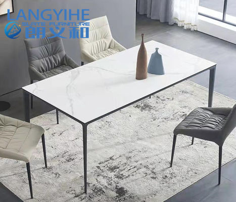 Rock Slab Home Minimalistyczny marmurowy stół do jadalni 130x70cm