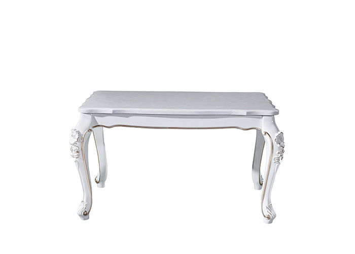 Europejski Stylowy Marmurowy Stół Rodzinny 130x80x76cm