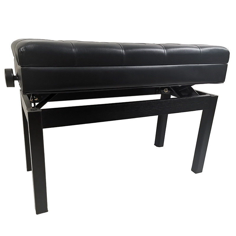 Skórzany stołek Odm Antique Double Piano Ottoman o wysokości 86 cm