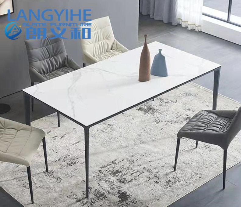 Rock Slab Home Minimalistyczny marmurowy stół do jadalni 130x70cm