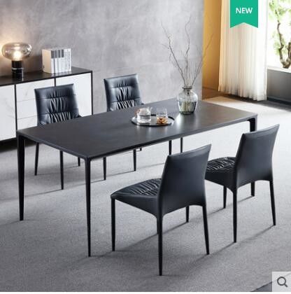 Nordic Light Luksusowy minimalistyczny marmurowy stół do jadalni odporny na zarysowania